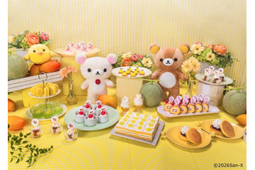 “リラックマ”スイーツビュッフェがニューオータニに初登場 キャラモチーフの和洋コラボスイーツ 画像