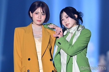 “元ラストアイドル”高嶺のなでしこ・橋本桃呼＆フルコース阿部菜々実がランウェイ競演 カラージャケットのイロチコーデ【IDOL RUNWAY COLLECTION 2026】 画像