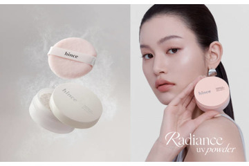 hince、光を味方につけた“ツヤ膜パウダー”「ラディアンスUVルースパウダー」発売 画像