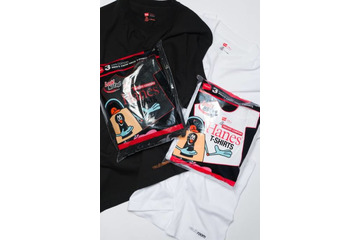 vaultroom×ヘインズ、初コラボの3パックTが3月24日発売。特別仕様のパッケージで展開 画像