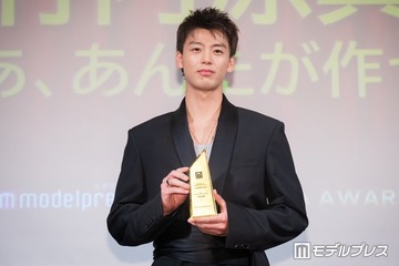 竹内涼真、主演俳優部門1位「あんたが」勝男は“真面目”に役作り「ダサくしてるつもりは一切ない」【モデルプレス ベストドラマアワード 授賞式】 画像