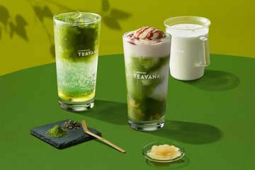 スターバックス ティー＆カフェ、初夏の新作“煎茶抹茶”ビバレッジ4月1日登場 フラペチーノ・ソーダ・ラテの3種 画像