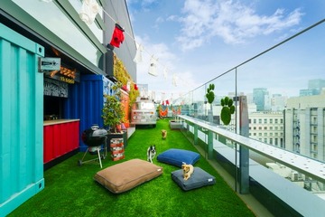屋上ドッグラン併設のBBQビアガーデン、アロフト東京銀座で開催 昼夜で異なる楽しみ提案 画像