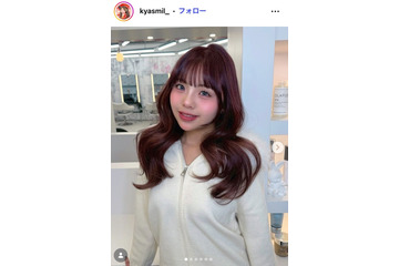「イッテQ！」新メンバー候補生で話題“きゃすみる”辻加純、恋人撮影の網タイツショット公開「スタイル良い」の声 画像