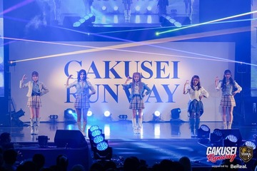 美女グループ「CHANCE GALs」5人連続ランウェイ「最後は気持ちが強い人が勝つ」諦めない大切さ伝える【学生ランウェイ】 画像