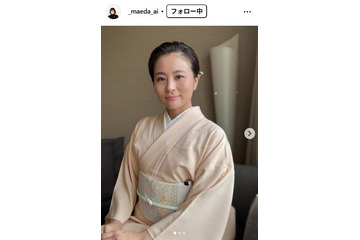 中村勘九郎の妻・前田愛、次男の豪華誕生日ショットに反響「笑顔がそっくり」「ケーキがすごすぎる」 画像