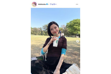 小池美由、第1子男児出産を報告 夫・宮城大樹＆赤ちゃんとの家族3ショット公開「緊急で帝王切開になった」 画像