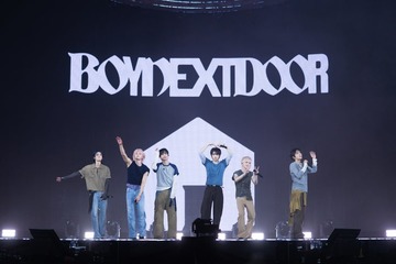 BOYNEXTDOOR、“全員参加”アルバム制作でメンバーが「家族のような関係に」デビュー3周年でONEDOORにお願いも【「HOME」ショーケース】 画像
