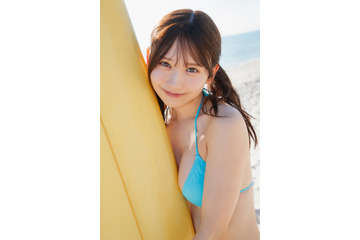 日向坂46藤嶌果歩、水着姿のオーシャンショット 1st写真集先行カット第7弾解禁【果実の歩幅】 画像