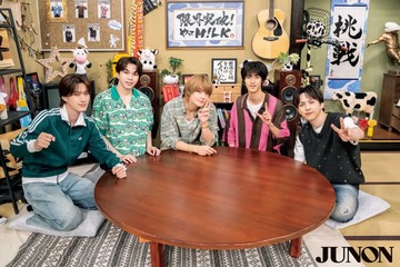 M!LK、多忙な仕事現場に密着2本立て「JUNON」登場 佐野勇斗は「かわいい感情を勉強中」近況明かす 画像