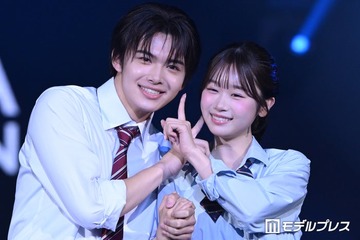 「今日好き」はるねねカップル、手繋ぎ＆ほっぺツンのラブラブランウェイ 「尊い」「にやける」と反響【オキコレ2026】 画像