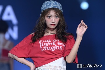 CUTIE STREET板倉可奈、フリルミニスカートコーデ ウィンクに視線集中【オキコレ2026】 画像