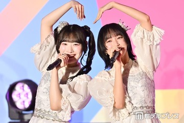 ＝LOVE、齋藤樹愛羅がピンク髪復活＆野口衣織がハイトーンイメチェン 国立ライブでの新ヘアに「可愛すぎて心臓止まるかと」「最高のサプライズ」と反響殺到 画像