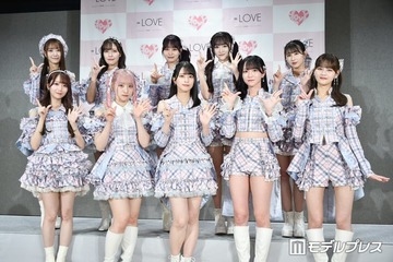 ＝LOVE、初の東京ドーム公演開催決定「待ってました」「お披露目会見衣装のビジュアルがエモすぎる」とファン歓喜 画像