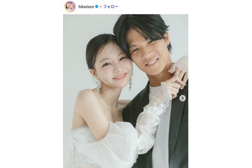 サッカー・福田湧矢選手＆モデル・愛甲ひかり、結婚発表「1番の味方であり1番尊敬できる人です」 画像