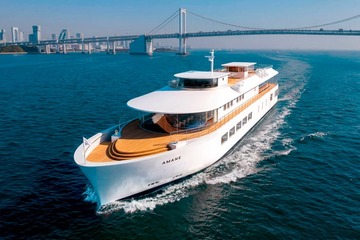 新クルーズ船「AMANE」2027年春に就航 東京湾を“庭”に見立てた上質な船上空間に 画像