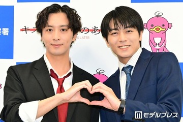 渡部秀＆齋藤璃佑、キスシーンでの“ハプニング”告白「新鮮でドキッとした」撮影秘話も【キスは捜査のあとで】 画像