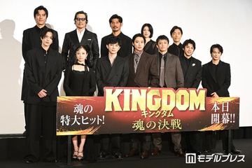 山崎賢人「キングダム」新シリーズで“進化”実感「歴史の中でもかなり進化している」吉沢亮・橋本環奈ら豪華キャスト集結【キングダム 魂の決戦】 画像