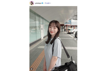 サッカー日本代表 上田綺世選手の美人妻、“お昼寝中”0歳娘との顔出し2ショット公開「スヤスヤで可愛い」「癒される」の声 画像