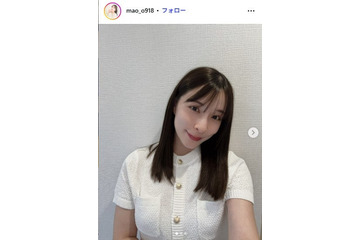 元HKT48山本茉央、第1子出産を報告「予定日より二週間ほど早く」抱っこショットも公開 画像