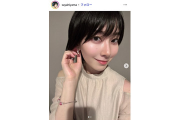 檜山沙耶、第1子妊娠を報告「母子ともに健康」夫は男子テニス・西岡良仁選手 画像