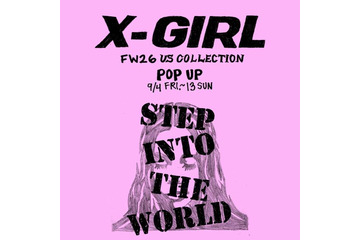 X-girl、アメリカ企画の「US COLLECTION」を日本展開　音楽やUSストリートカルチャーから着想 画像