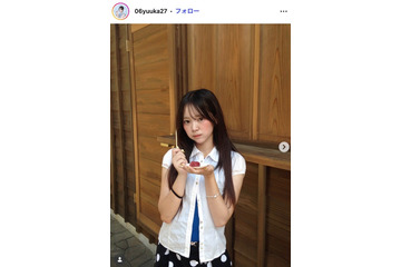 「今日好き」森口優花、チョーカー×オフショルコーデに反響「大人っぽくて似合ってる」「デコルテが綺麗すぎる」 画像