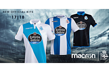 ギリシア神話に由来するプリント！デポルティーボの17‐18ユニフォーム 画像