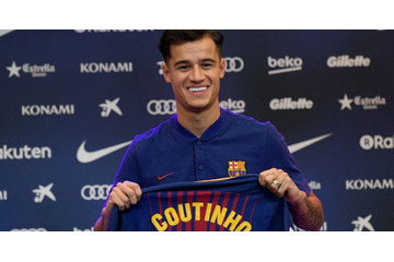 バルセロナ移籍のコウチーニョ、「背番号」はどうなる？ 画像