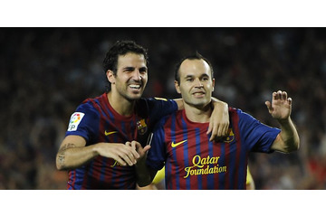 イニエスタを年寄り扱いしすぎ！セスクが語る「先輩」の存在 画像