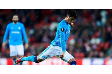 酒井宏樹、ゴールに迫った！ビルバオGKをビビらせた「強烈ミドル」がこれだ 画像