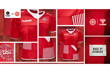 デンマーク代表、継ぎ接ぎだらけの「パッチワーク・ユニ」を一夜限りで使用！ 画像