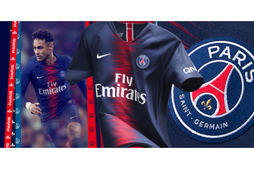 パリ・サンジェルマン、2018-19新ユニフォームを発表！新色の背番号も 画像