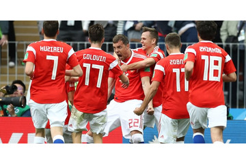 W杯開幕！注目の開幕戦はロシアがサウジアラビアに衝撃の大勝 画像