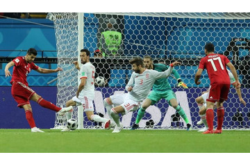 「決勝点男」に匹敵する輝きを見せたのは？イラン対スペインの採点表とマンオブザマッチ 画像