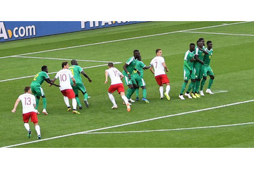 日本も注意だ！？セネガル代表、セットプレーの「画期的戦術」が話題に 画像