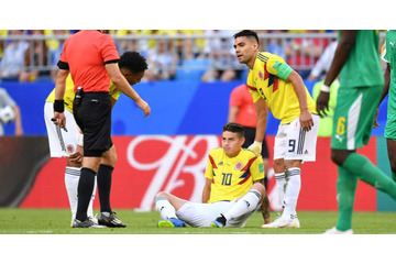 ハメス、MRI検査へ…W杯イングランド戦に出場できるのか 画像