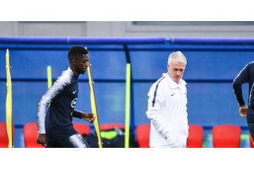 「デンベレの態度は酷かった」W杯フランス代表のデシャン監督、今言うか 画像