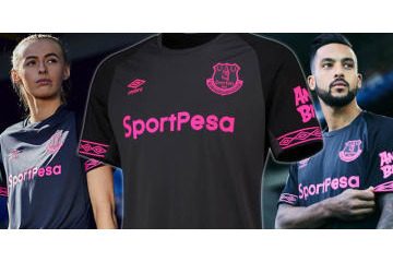 エヴァートン、ピンクが色鮮やかな2018-19アウェイユニフォームを発表！ 画像