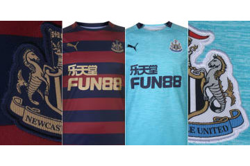 武藤のニューカッスル、2018-19アウェイ、サード各ユニフォームを発表！ 画像