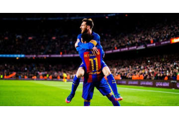 ネイマール「メッシとは比較されたくない」 画像