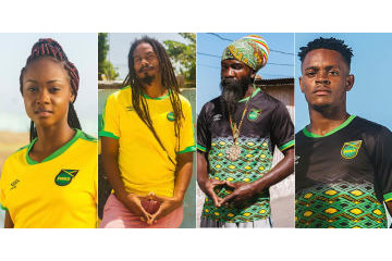 ジャマイカ代表、2018新ユニフォームを発表！デザインがアツい 画像