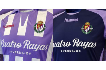 ロナウド新会長のバジャドリー、伝統の紫で彩る2018-19新ユニフォーム 画像