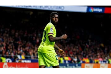 膝の怪我が続くウンティティ、手術回避を決断！バルセロナはCB補強を考慮か 画像