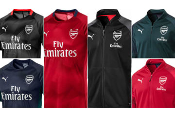 アーセナル、スタイリッシュなNEWトレーニングウェアが登場！ 画像