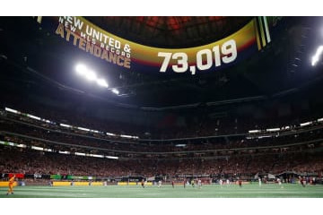 MLSでアトランタ・ユナイテッドが初優勝！会場を埋めた7万人の大サポーターが凄い 画像