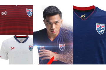 タイ代表がアジア杯に向けた2019新ユニフォームを発表！洒落たデザインが登場 画像
