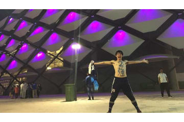 「16強芸人」カカロニ菅谷がUAEに潜入取材！塩谷のアル・アインでの知名度を大調査 画像