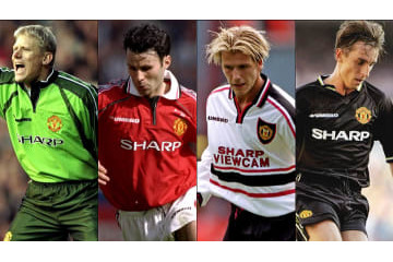 あの3冠から20年、マンチェスター・U「伝説の98-99ユニフォーム」を見る 画像