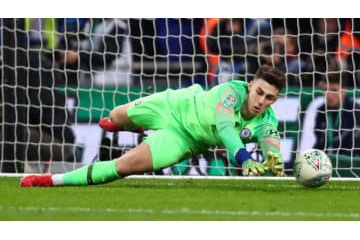 交代拒否騒動のケパ、控えGKのほうが「PK阻止率」は上だった… 画像